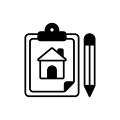 Architectural vector icon style illustration. EPS 10 file