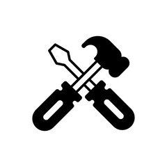 Tools vector icon style illustration. EPS 10 file