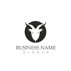 Goat Logo Template vector icon