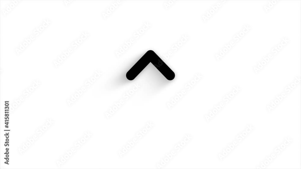 Poster animated arrows for the overlay video layer. swipe up animation for social media campaign videos.