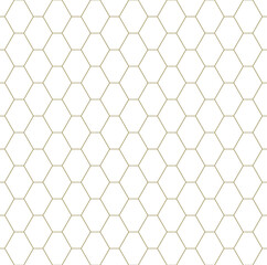 Seamless geometric pattern . Brown on white background .Average thickness lines .