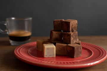 Chocolate con té