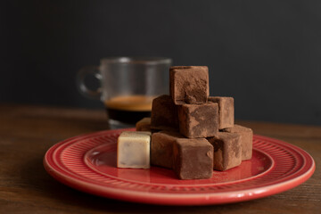 Chocolate con té