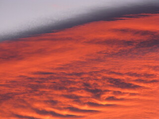Nuage rose au crépuscule 3