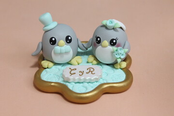 Matrimonio de Pajaritos gris