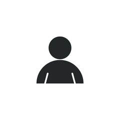 people icons user,one man silhouette icon vector EPS download.