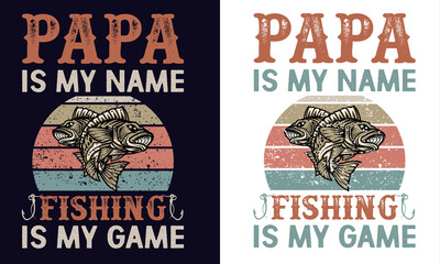 fishing t-shirt design 