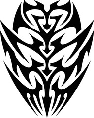 Vector symbol, ornament, tattoo. beautiful vector illustration. Drawings on the body, ancient symbols.