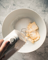 Creaming, Mixing sugar and butter, cooking technique