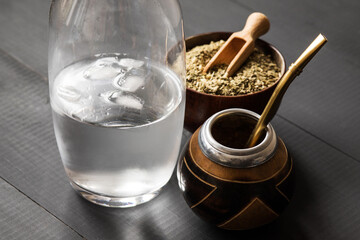 terere, frozen yerba mate drink