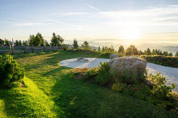 Sonnenaufgang Weitblickrnten Sterreich  
