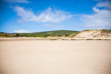 Spring landscape in the lands of Ireland