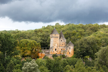 Fototapeta na wymiar Château de Laussel