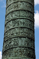 Triumphs&auml;ule auf der Place Vend&ocirc;me in Paris