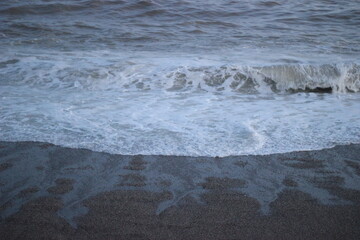 waves on the beach
