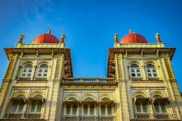 Naklejka premium kings living royal palace vintage architecture
