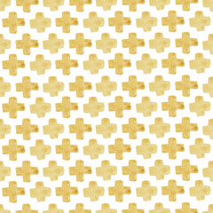 Organic shapes naive pattern. Abstract watercolor seamless pattern, handdrawn illustration, surface fabric textile design