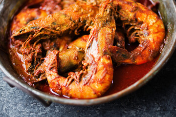 prawn in spices
