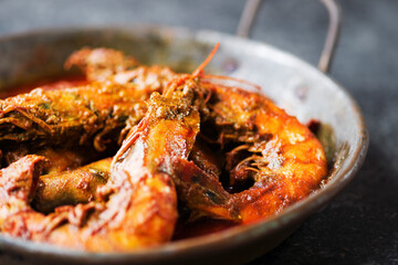 prawn in spices