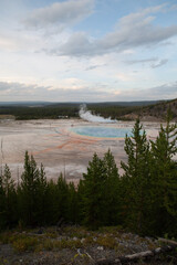 Hot Springs Yellowstone National Park