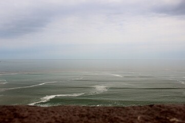 Mar nublado