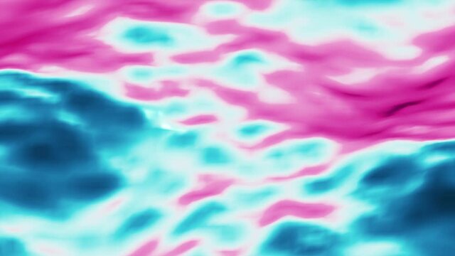 abstract colors wave endless animation 3d rendering