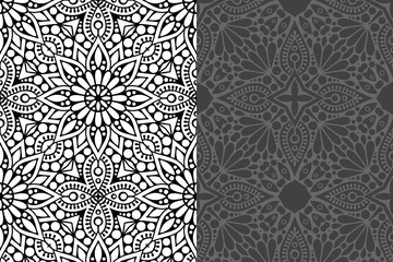 Mandala Ornament Pattern. Vintage decorative elements