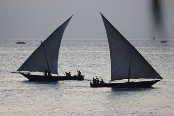 Dhow outside Stone Town