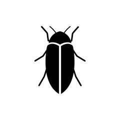 Beetle icon, logo isolated on white background