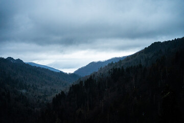 Naklejka premium Mountain Range