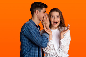 Shock, gossip, share advice and emotions of success