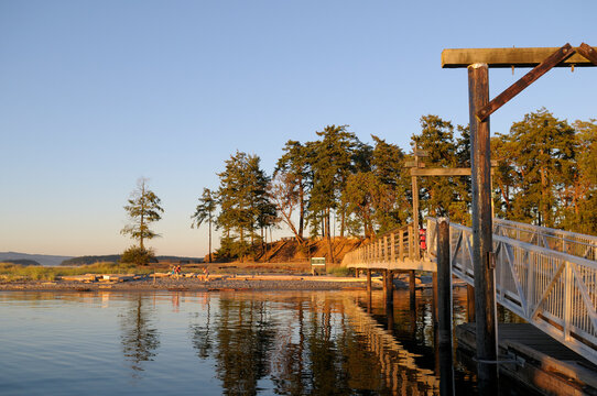 Sidney Spit, Gulf Islands National Park Reserve Of Canada