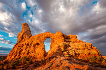 Turret Arch in the Arches National Park, Utah © Martina