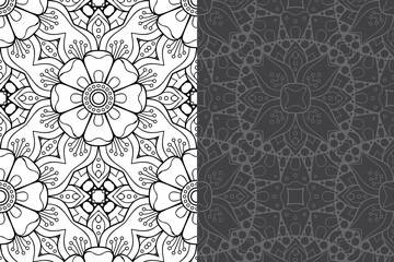Mandala Ornament Pattern. Vintage decorative elements