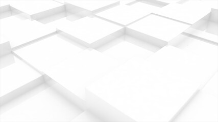 3d rendered illustration of clean cube backround. High quality 3d illustration