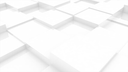 3d rendered illustration of clean cube backround. High quality 3d illustration