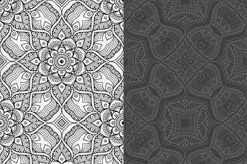 Mandala Ornament Pattern. Vintage decorative elements
