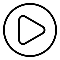 Youtube subscribe icon. Outline youtube subscribe vector icon for web design isolated on white background