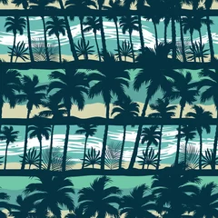 Tropical vintage seamless pattern