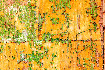 Wooden texture with scratches and cracks. It can be used as a background