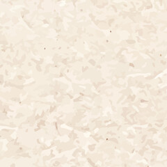 Beige rough stained note paper texture light background for text. Vector illustration