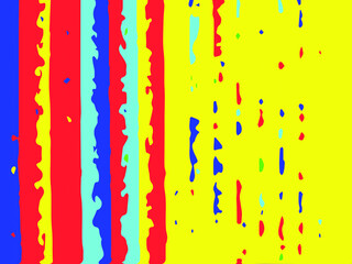 Grange glitch background. Bright pattern. Vector