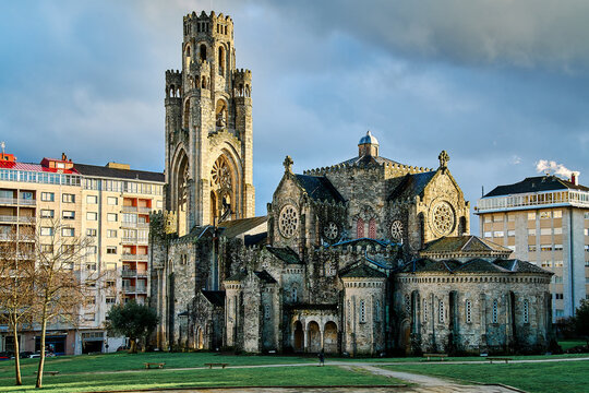 Church of Veracruz in the town of Carballino in Orense