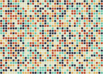 Abstract Geometric Pattern generative computational art illustration