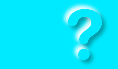 立体的なクエスチョンマーク