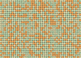 Abstract Geometric Pattern generative computational art illustration