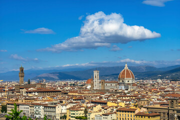 Fototapeta na wymiar Cityscape view of Florence, Tuscany, Italy.