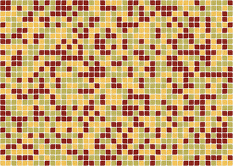 Abstract Geometric Pattern generative computational art illustration