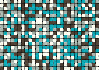 Abstract Geometric Pattern generative computational art illustration