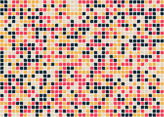 Abstract Geometric Pattern generative computational art illustration